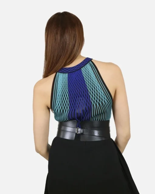 La Piscine Paris Top col américain résille Roberto Cavalli*Femme Tops