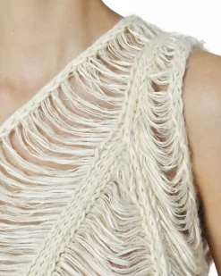 La Piscine Paris Top court débardeur Crochet et fil Isabel Benenato*Femme Tops