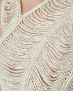 La Piscine Paris Top court débardeur Crochet et fil Isabel Benenato*Femme Tops