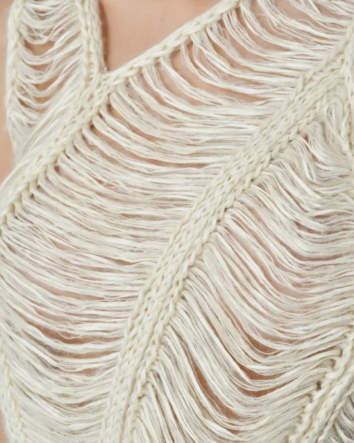 La Piscine Paris Top court débardeur Crochet et fil Isabel Benenato*Femme Tops