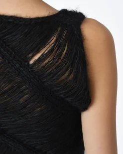 La Piscine Paris Top court débardeur Crochet et fil Isabel Benenato*Femme Tops