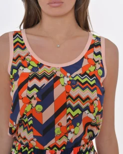 La Piscine Paris Top débardeur motif quille Missoni*Femme Tops