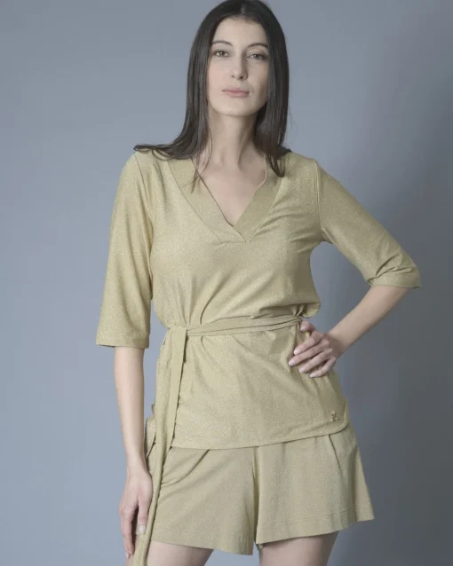 La Piscine Paris Top en lurex stretch SVNTY*Femme Tops