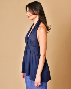 La Piscine Paris Top dos nu en coton Diega*Femme Tops