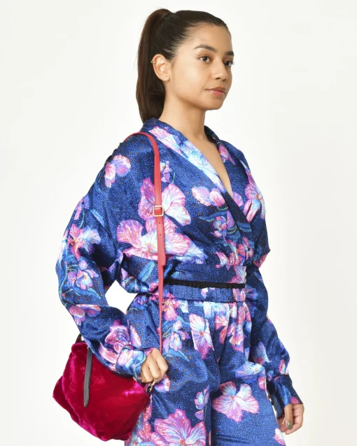La Piscine Paris Top en soie fleurie Forte Forte*Femme Tops