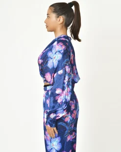 La Piscine Paris Top en soie fleurie Forte Forte*Femme Tops