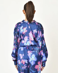 La Piscine Paris Top en soie fleurie Forte Forte*Femme Tops