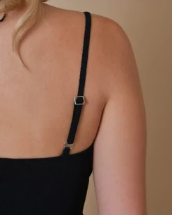 La Piscine Paris Top en tissu stretch à liens Aya Muse*Femme Tops