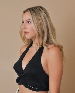 La Piscine Paris Top en viscose raccourci Heron Preston*Femme Tops