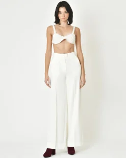 La Piscine Paris Top façon soutien-gorge en maille Lorena Antoniazzi*Femme Tops
