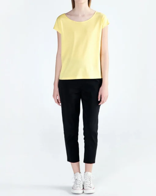La Piscine Paris Top pâle à manches courtes Chacok*Femme Tops