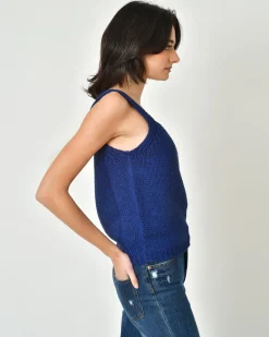La Piscine Paris Top maille en laine mélangée Hira*Femme Tops