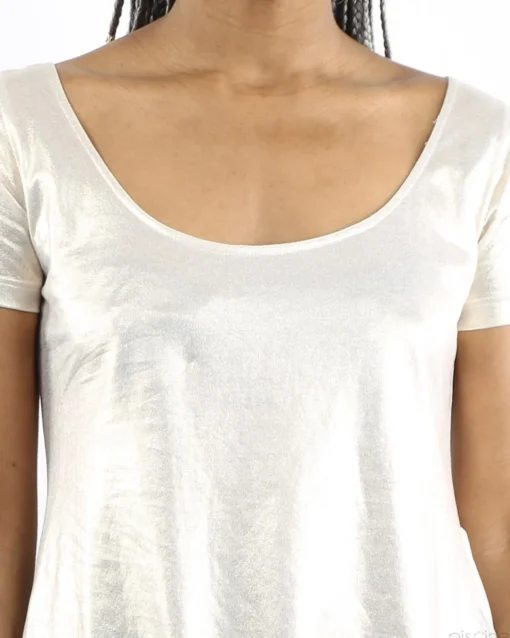 La Piscine Paris Top or effet lamé plissé au dos Jijil*Femme Tops
