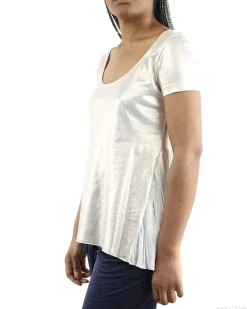 La Piscine Paris Top or effet lamé plissé au dos Jijil*Femme Tops