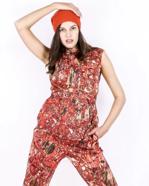 La Piscine Paris Top à motif abstrait Missoni*Femme Tops