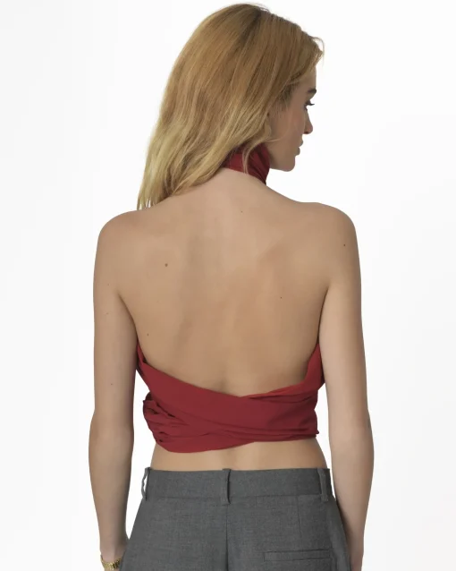La Piscine Paris Top raccourci dos nu Maison Martin Margiela*Femme Tops