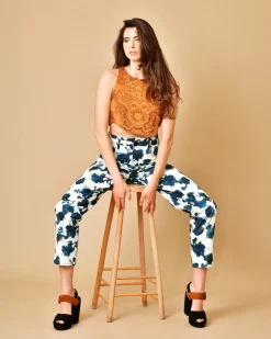 La Piscine Paris Top raccourci en dentelle Beatrice B*Femme Tops