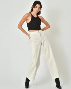 La Piscine Paris Top raccourci en stretch Sarah Pacini*Femme Tops