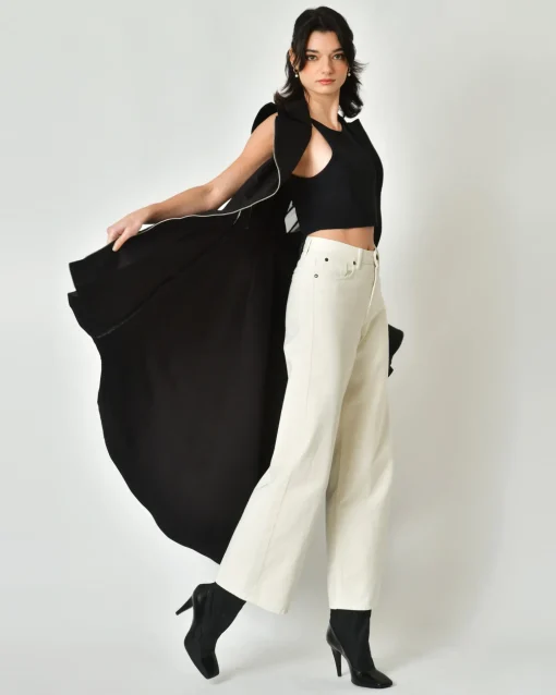 La Piscine Paris Top raccourci en stretch Sarah Pacini*Femme Tops