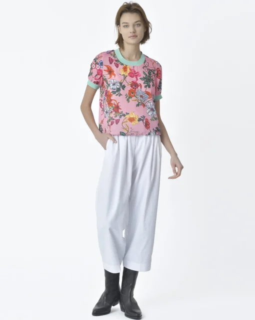 La Piscine Paris Top à motif fleurs Edward Achour*Femme Tops