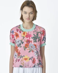 La Piscine Paris Top à motif fleurs Edward Achour*Femme Tops