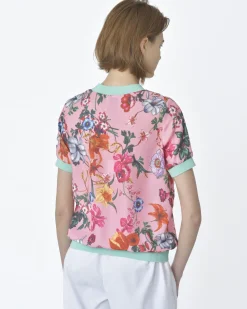 La Piscine Paris Top à motif fleurs Edward Achour*Femme Tops
