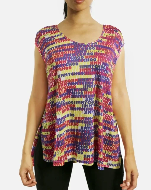 La Piscine Paris Top sans manches à logo Jimmy Choo*Femme Tops