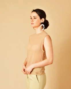 La Piscine Paris Top transparente sans manche Tela*Femme Tops