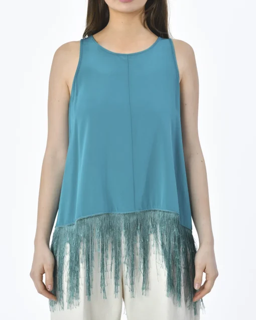 La Piscine Paris Top turquoise Forte Forte*Femme Tops