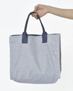 La Piscine Paris Tote bag fines rayures bleues Narciso Rodriguez*Femme Sacs