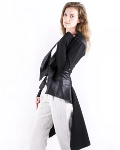 La Piscine Paris Trench coat déstructuré en cuir Sonia Speciale*Femme Blousons & Vestes
