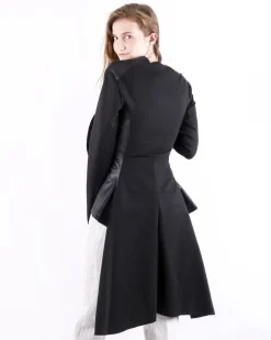 La Piscine Paris Trench coat déstructuré en cuir Sonia Speciale*Femme Blousons & Vestes