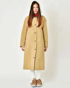 La Piscine Paris Trench-coat à capuche amovible Tela*Femme Manteaux