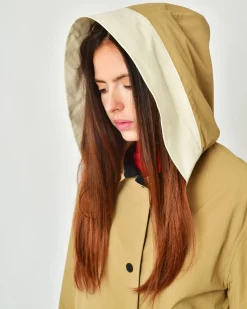 La Piscine Paris Trench-coat à capuche amovible Tela*Femme Manteaux
