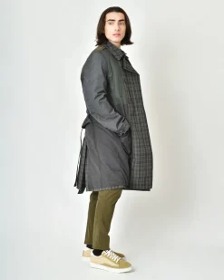 La Piscine Paris Trench-coat à carreaux Maison Flâneur*Homme Manteaux