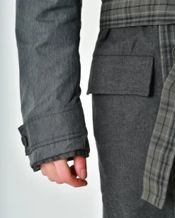 La Piscine Paris Trench-coat à carreaux Maison Flâneur*Homme Manteaux