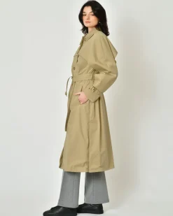 La Piscine Paris Trench-coat en gabardine de coton Paule Ka*Femme Manteaux