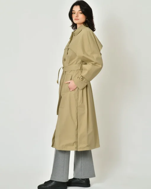 La Piscine Paris Trench-coat en gabardine de coton Paule Ka*Femme Manteaux