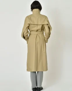 La Piscine Paris Trench-coat en gabardine de coton Paule Ka*Femme Manteaux