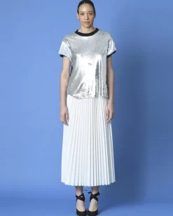 La Piscine Paris T-shirt à sequins Nude*Femme T-Shirts