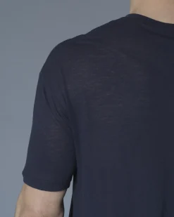 La Piscine Paris T-shirt asymétrique en jersey de coton et laine Isabel Benenato*Homme T-Shirts