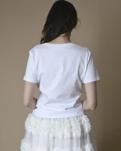 La Piscine Paris T-shirt à col rond Elisabetta Franchi*Femme T-Shirts