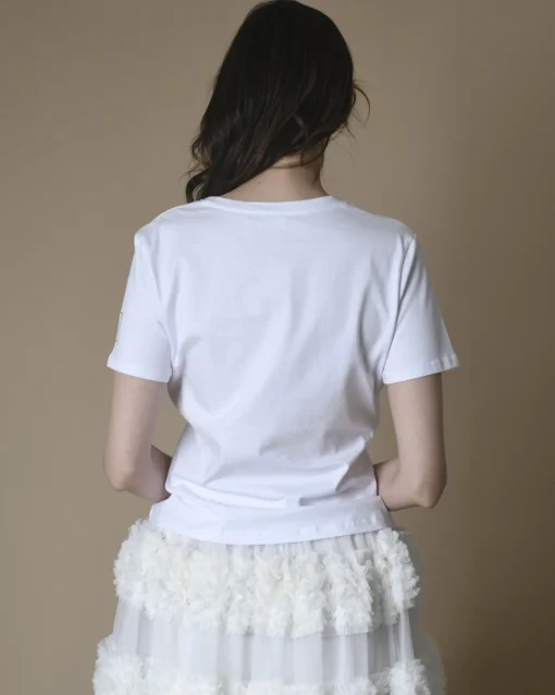 La Piscine Paris T-shirt à col rond Elisabetta Franchi*Femme T-Shirts