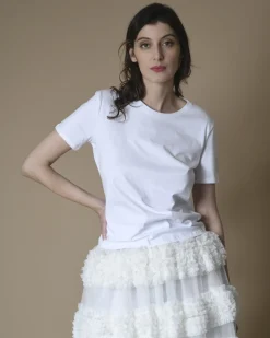 La Piscine Paris T-shirt à col rond Elisabetta Franchi*Femme T-Shirts