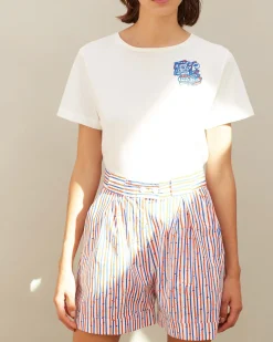 La Piscine Paris T-shirt à écusson Chacok*Femme T-Shirts