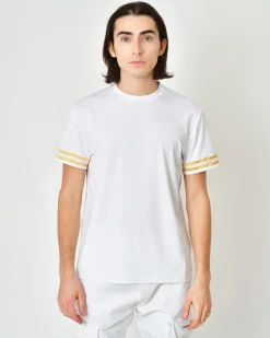 La Piscine Paris T-shirt à empiècement Lords & Fools*Homme T-Shirts