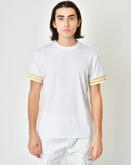 La Piscine Paris T-shirt à empiècement Lords & Fools*Homme T-Shirts