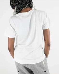 La Piscine Paris T-shirt à logo ajouré et perlé Just Cavalli*Femme T-Shirts