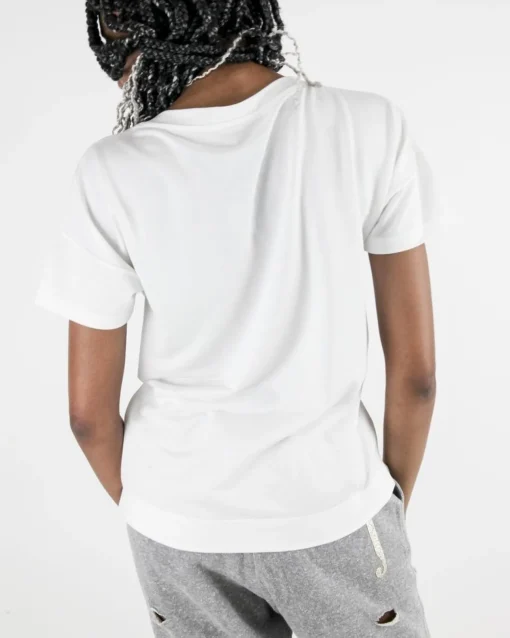 La Piscine Paris T-shirt à logo ajouré et perlé Just Cavalli*Femme T-Shirts