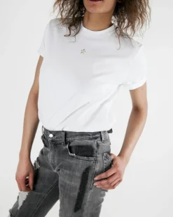 La Piscine Paris T-Shirt à étoile arc-en-ciel Stella McCartney*Femme T-Shirts